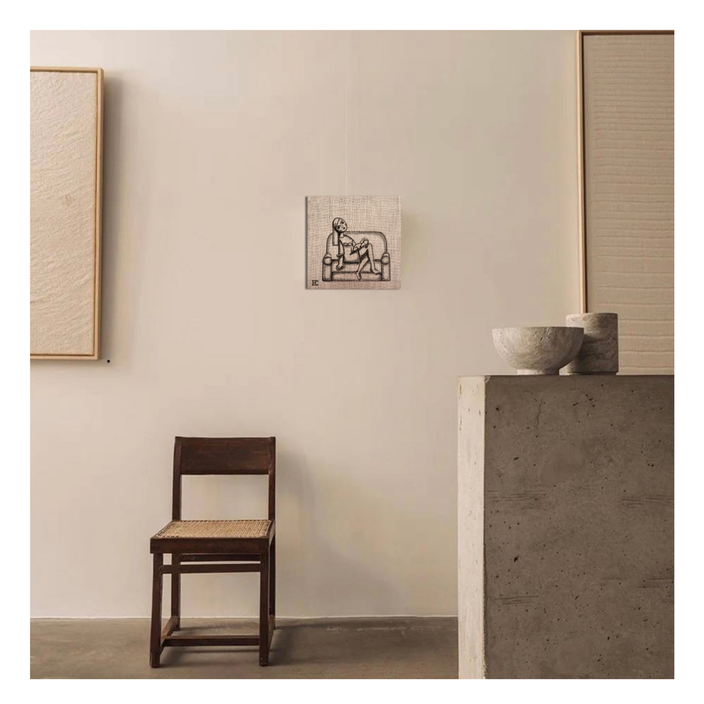 Woman in Chair