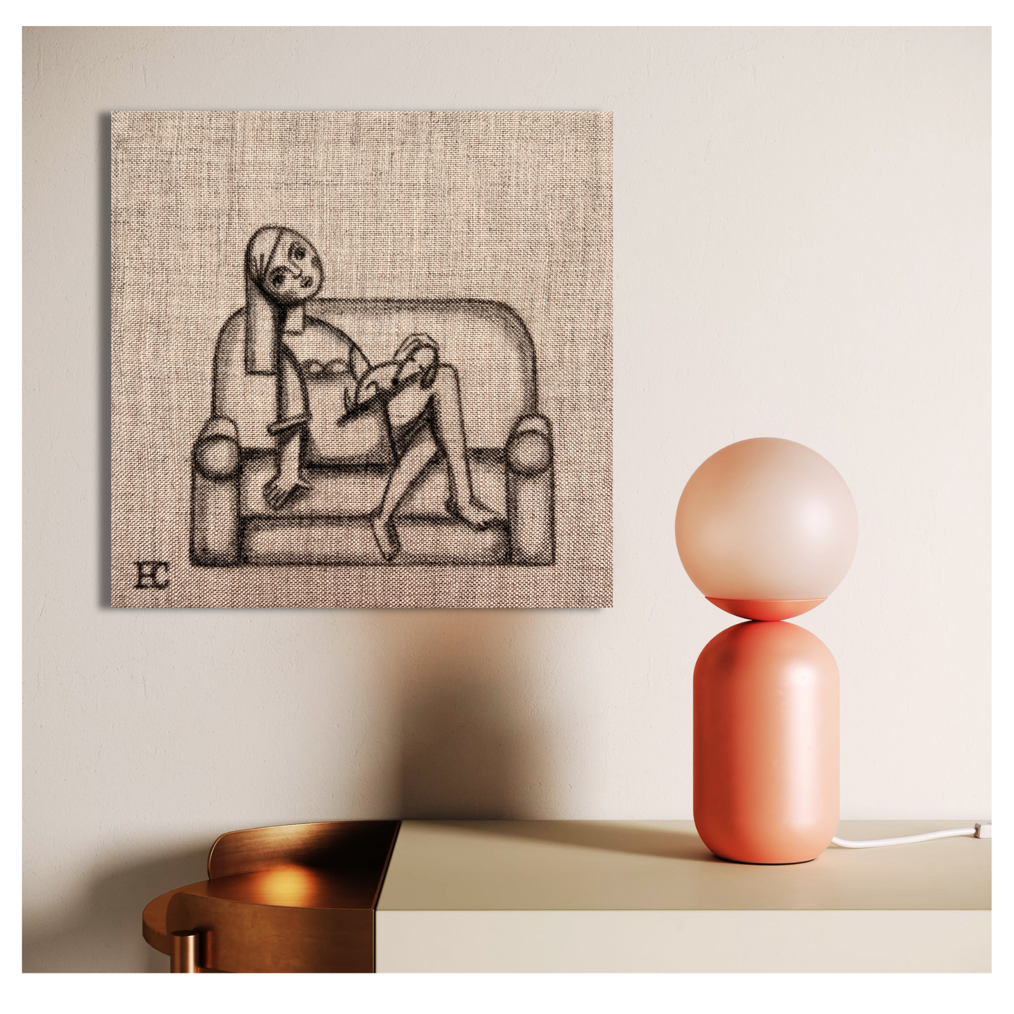 Woman in Chair