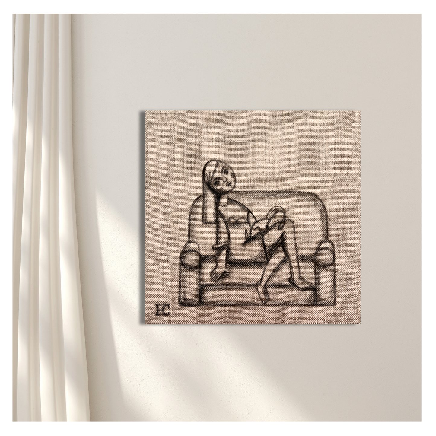 Woman in Chair