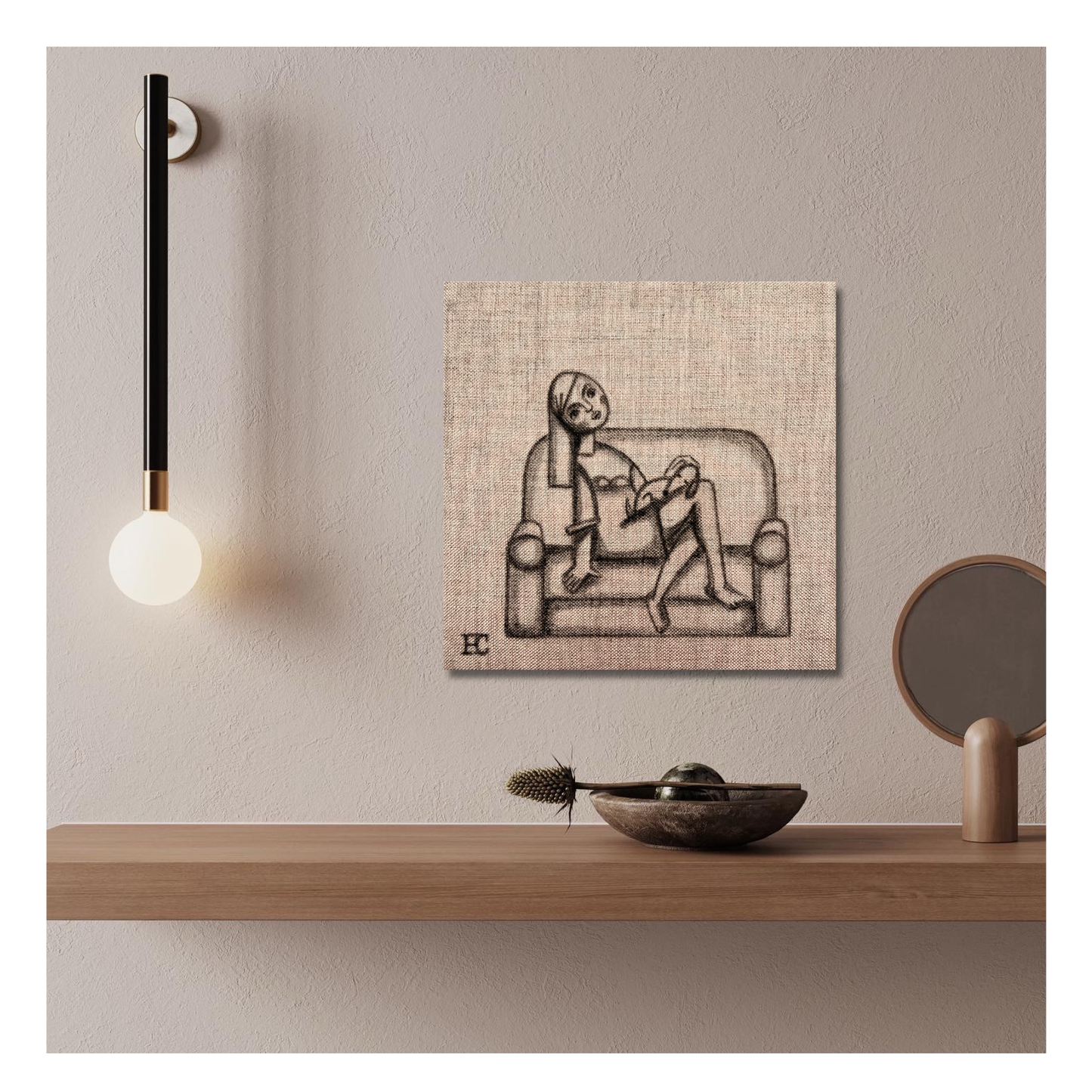 Woman in Chair