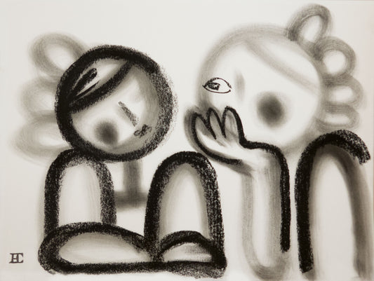 Female talking - Original - sold!