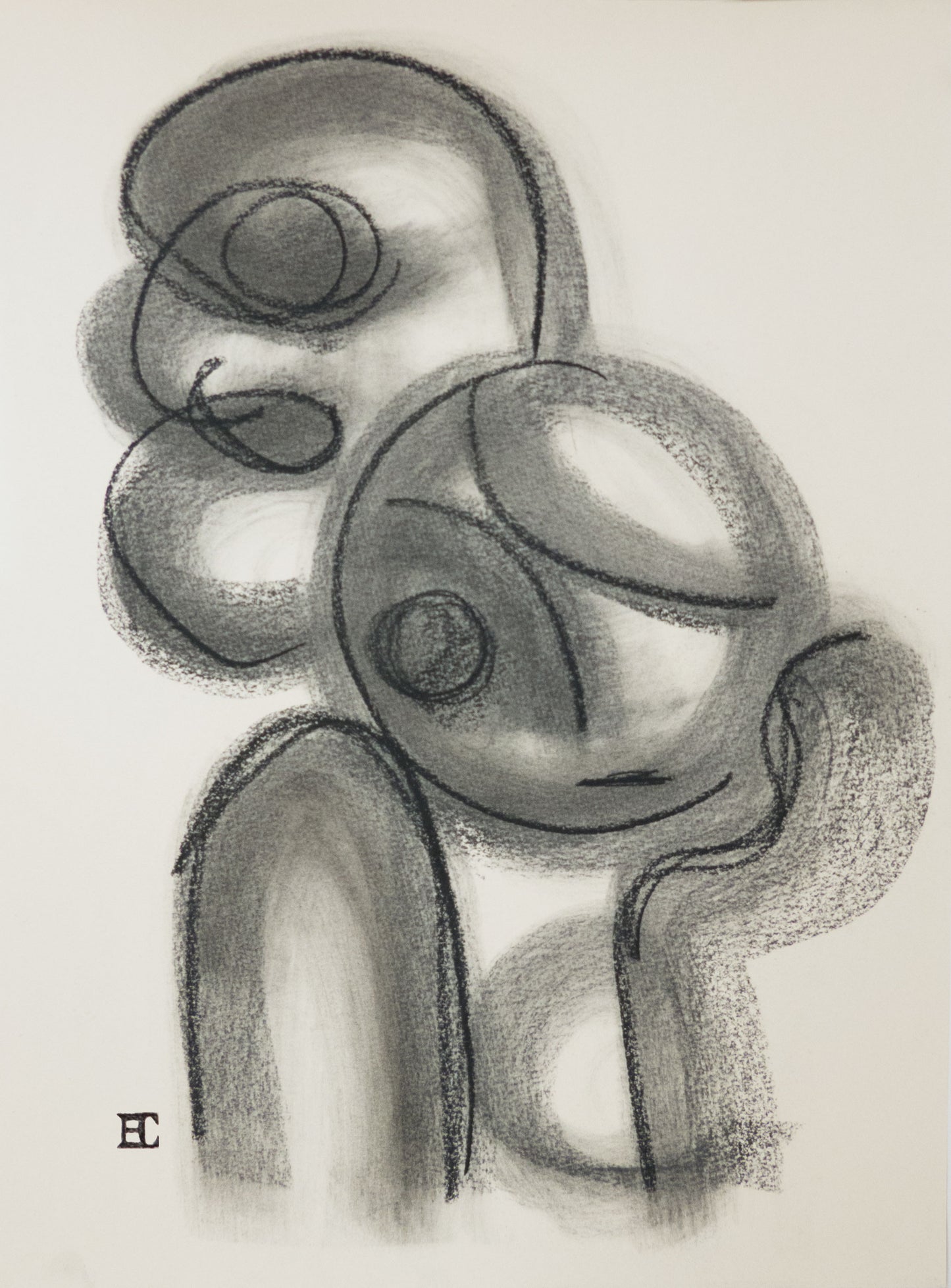 Female thinking - Original