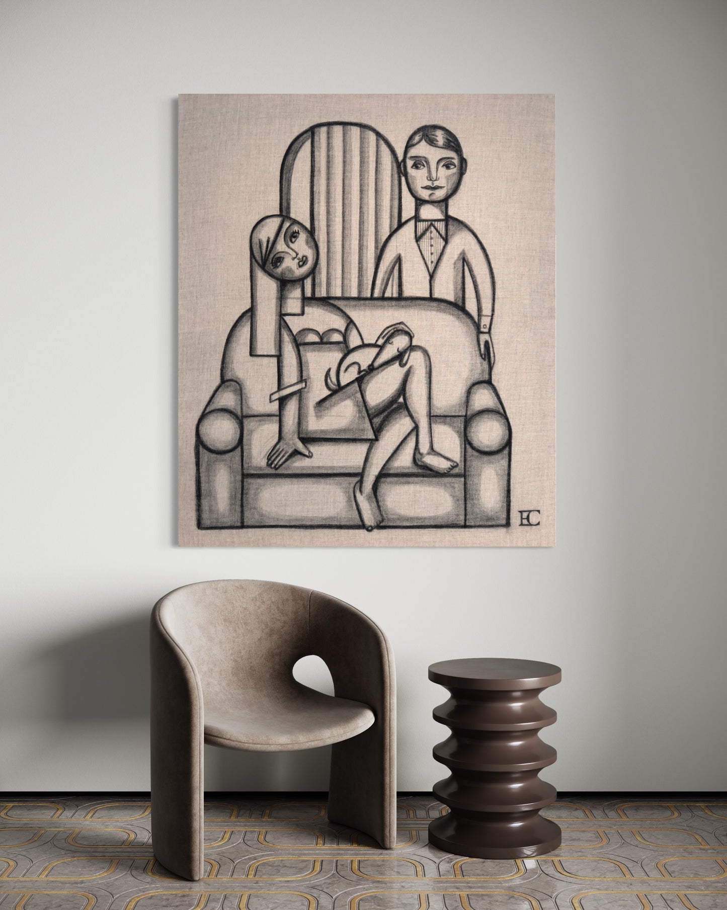 The Chair - 120x100cm